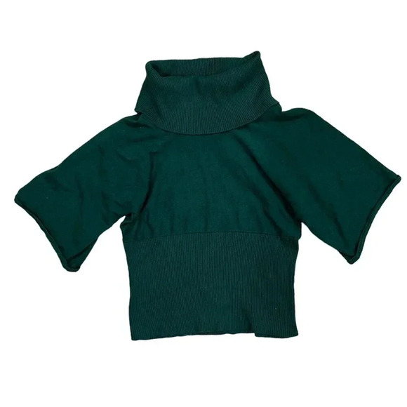Spense Knits Green cowl neck Sweater L - Picture 1 of 3